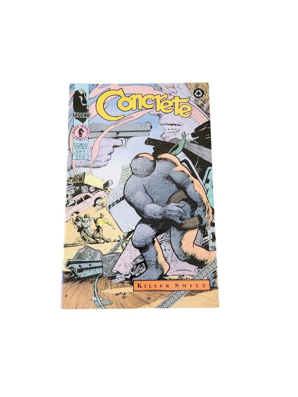 Dark Horse Concrete #4 1994 Comic Book Collector Bagged Boarded